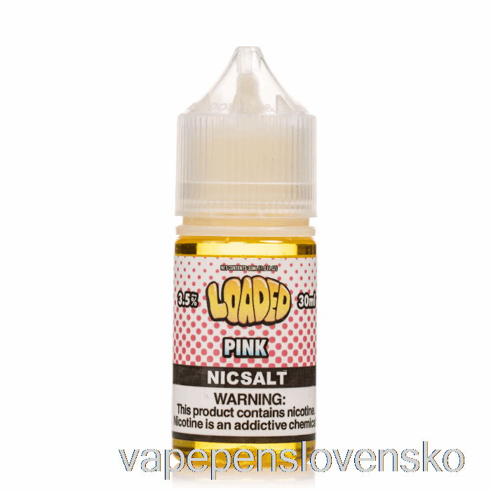 Ružové - Nabité Soli - Neľútostné Výpary - 30ml 35mg Vape Pero